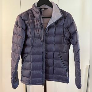 REI purple windbreaker jacket